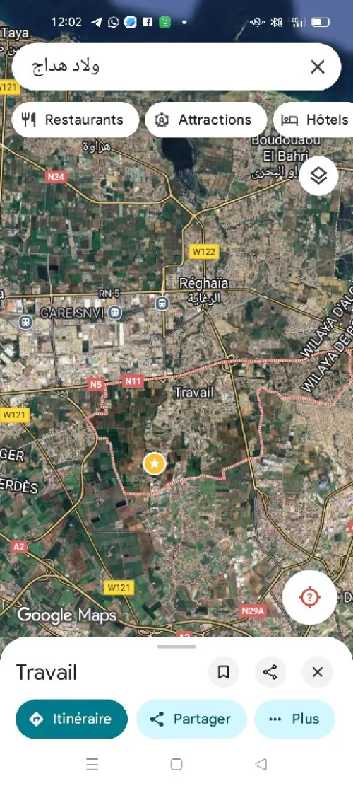 Vente Terrain Boumerdès Ouled hedadj