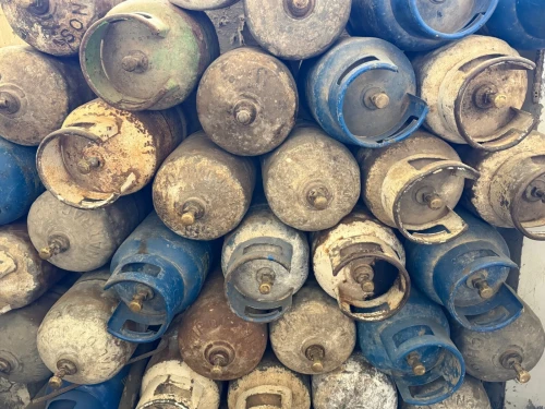 bouteilles de gaz butane
