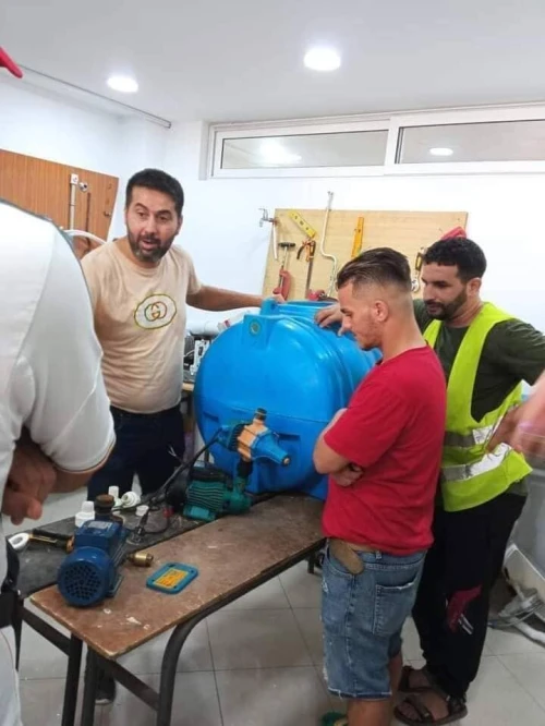 دورة الترصيص الصحي و التدفئة المركزية 