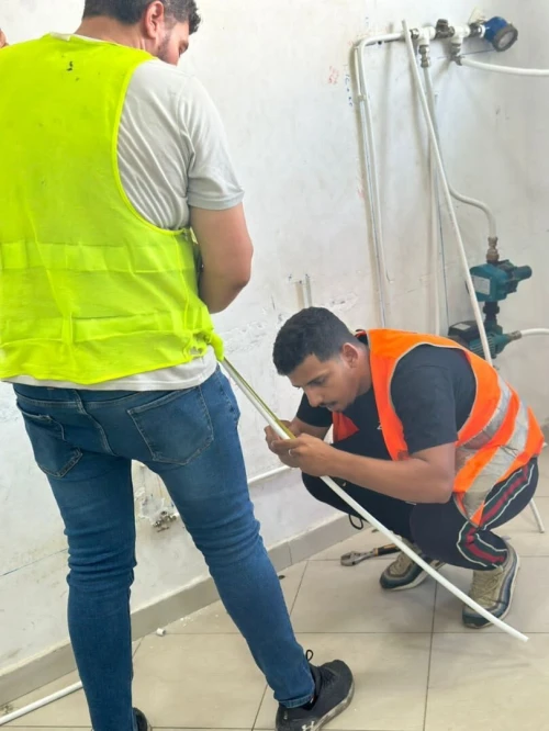 دورة الترصيص الصحي و التدفئة المركزية 