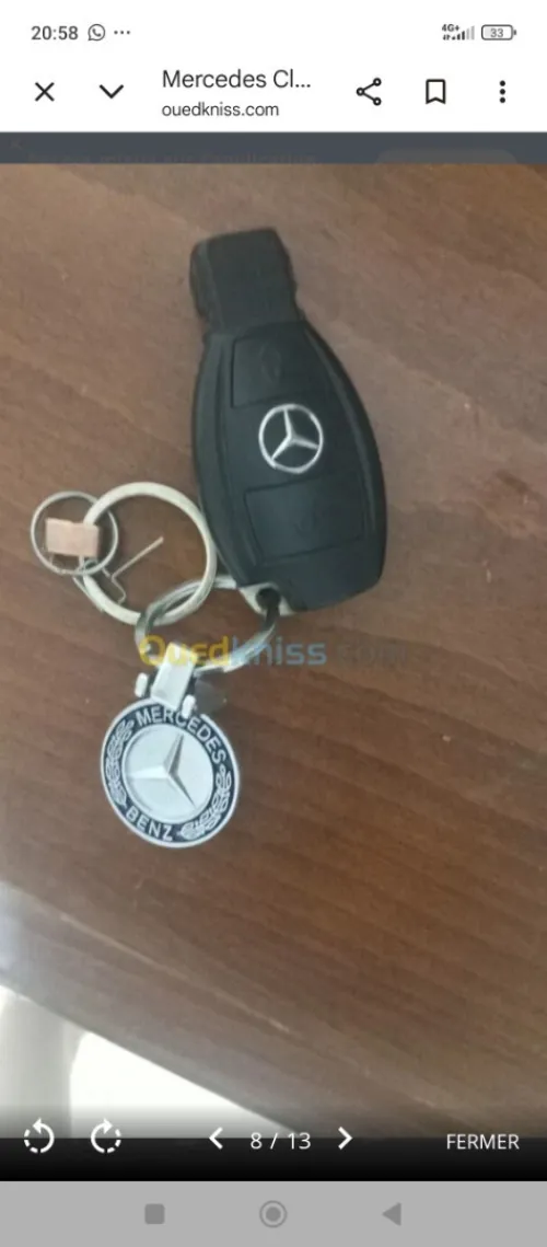 Mercedes Classe C 2005 CDI 06 vtss 120 ch