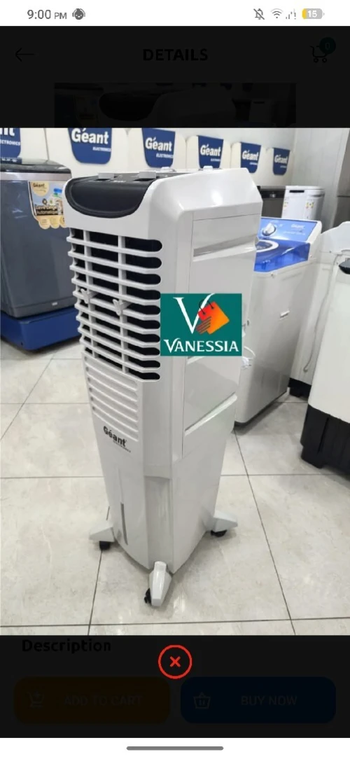 Air cooler marque géant 40L avec turbo