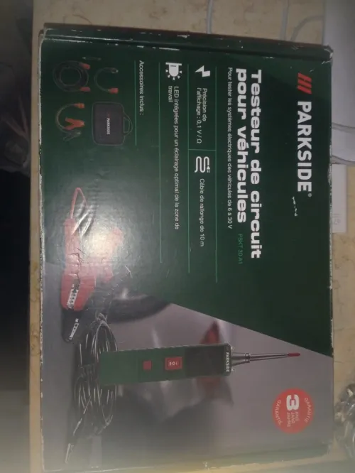 Testeur de circuit pour véhicules PARKSIDE PSKT 30 A1