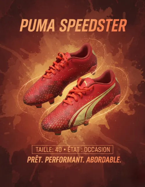 Crampons de foot puma (importation)