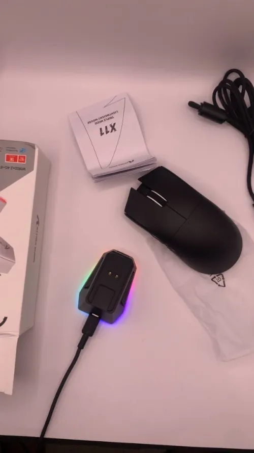 ATTACK SHARK X11 Wireless Gaming Mouse with Charging Dock