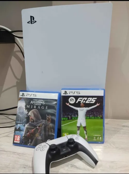 Console Playstation 5 avec 5 jeux 