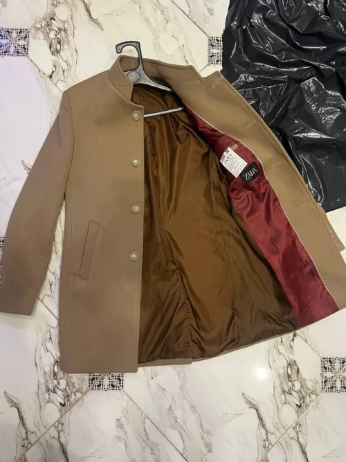 Manteau cachemire homme classique