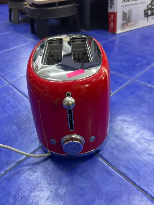 Grill pain Smeg rouge