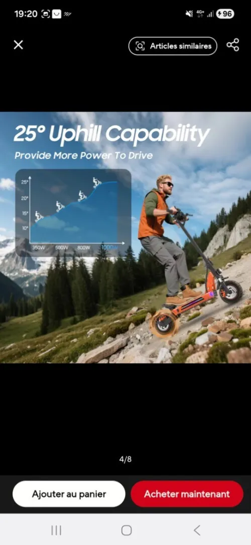 Tofun Trottinette électrique 2025