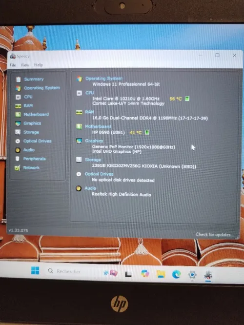 PC HP EliteBook 430 Intel i5 10ème Génération (2020)