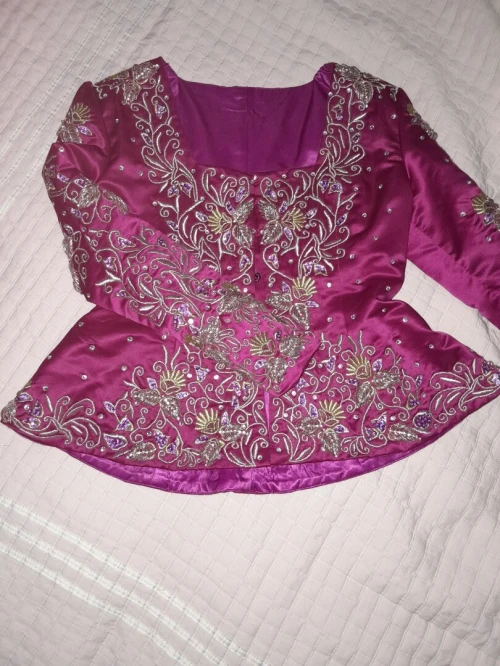 Karakou cha3ra et perlage sarwal chalka en brocard