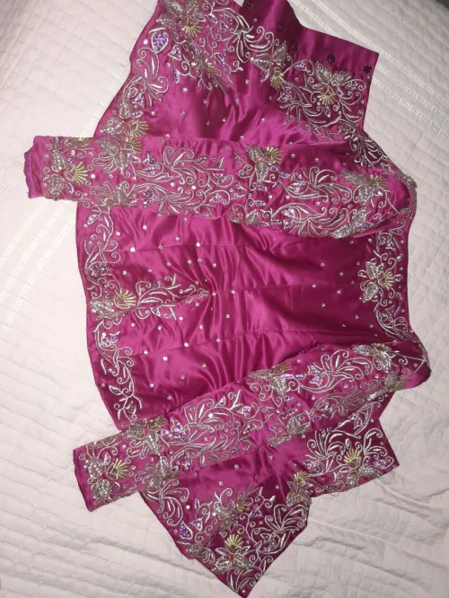 Karakou cha3ra et perlage sarwal chalka en brocard