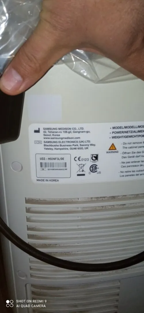 Échographie 3 sonde