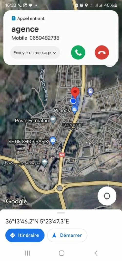Vente Terrain Sétif Setif