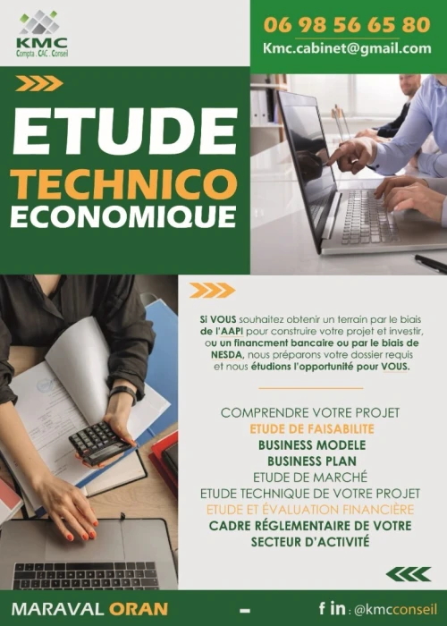 ETUDE TECHNICO ECONOMIQUE & BP NESDA