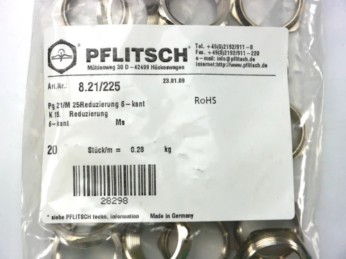 réducteurs de filetage Adapter Ring PFLITSCH