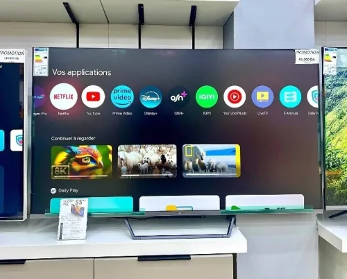 Télévision iris 55pouce Qled