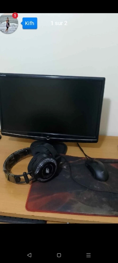 Pc gamer unité +écran + accessoires