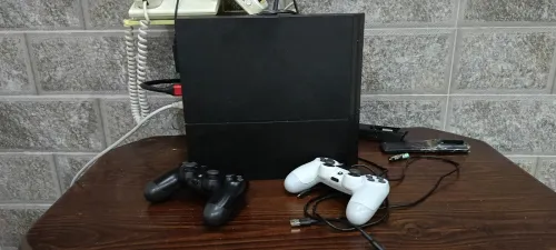 Sony PlayStation 4 Fat flachée manette originale + manette copé