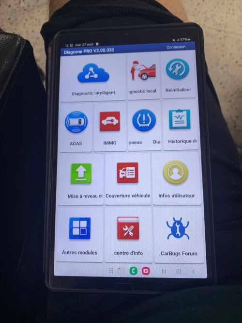 Scanner auto