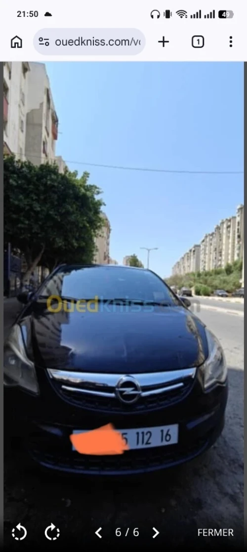Opel Corsa 2012 Enjoy Limited