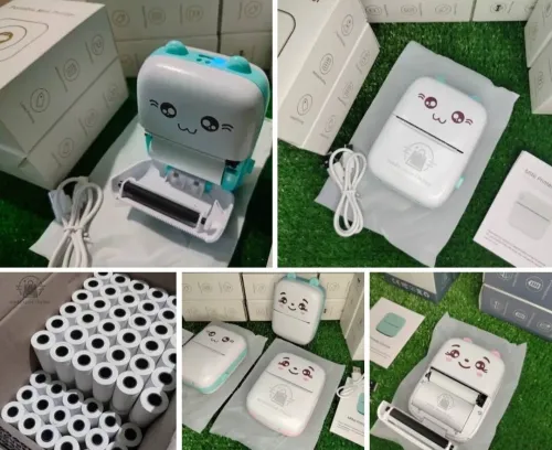 Mini printer طابعة حرارية محمولة 