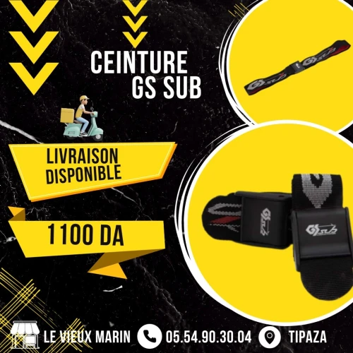 Ceinture de plomb GS Sub
