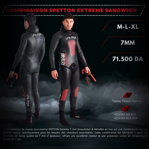 Combinaison de chasse Spetton Chicle Extreme Sandwich 7mm