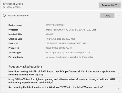 Pc ordinateur - حاسوب مكتبي 