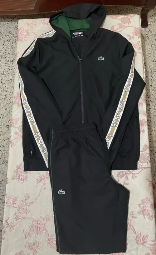 survêtement Lacoste diamond weave 
