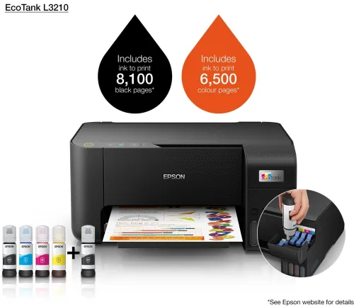 IMPRIMANTE MULTIFONCTION À RÉSERVOIR EPSON L3210