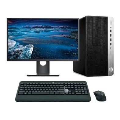 PC HP PRODESK600G8 SFF I5-7EME RAM 08GB SSD256GB DVD ECRAN 22 WIN 10 PRO