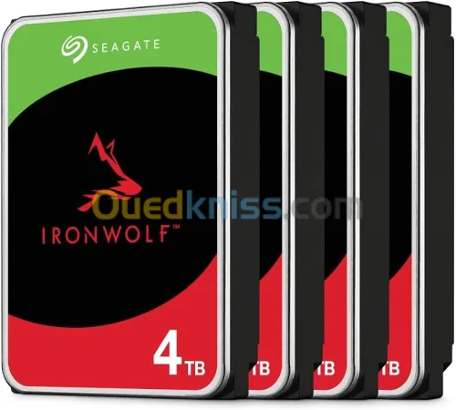 DISQUE DUR SEAGATE IRONWOLF NAS 4-6-8-10-12-18TB 