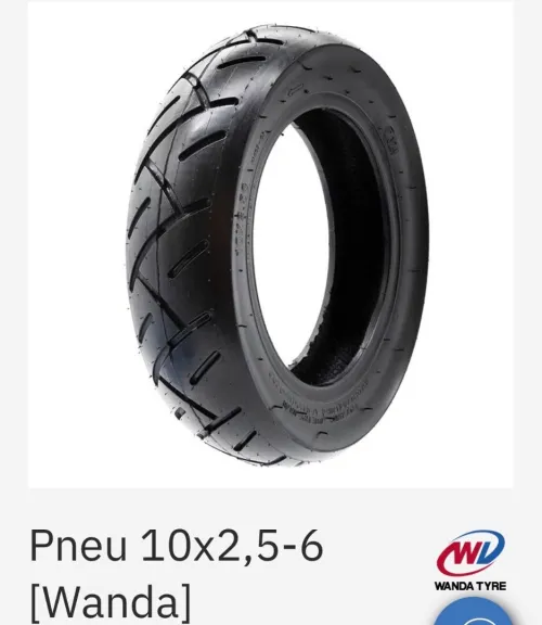 Pneu trottinette 10 pouces NEUF Marque européenne CE