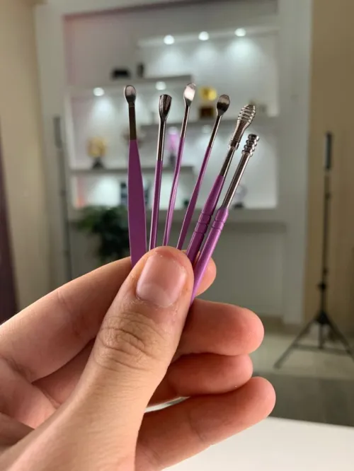 Kit de Retrait de Cérumen pour Oreilles 6 pièces 
