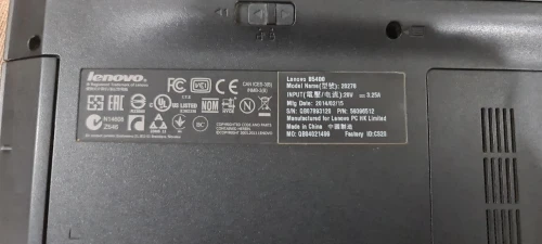PC Portable Lenovo B5400 15 pouces (Usagé).