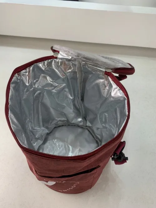 Sac à déjeuner isotherme portable avec bandoulière  حقيبة حفظ الطعام حافظة للحرارة