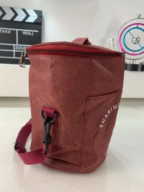 Sac à déjeuner isotherme portable avec bandoulière  حقيبة حفظ الطعام حافظة للحرارة