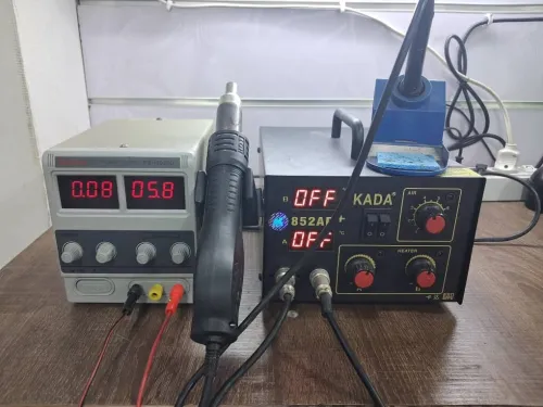 Air chaud KADA 852 AD+ Alimentation YAXUN 2A 15V 