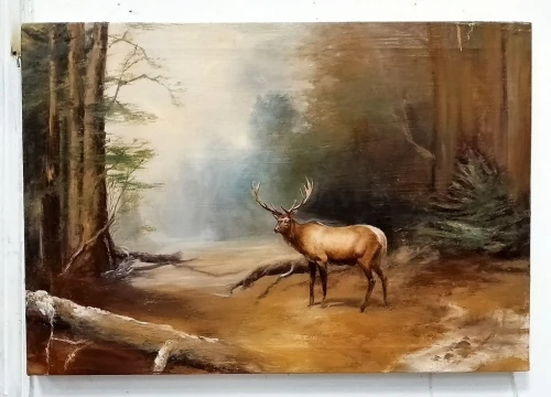 Tableau Fait Main - peinture a l'Huile sur Toile