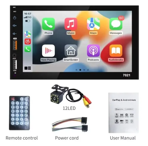 DVD CAR PLAYER WITH CAMERA 