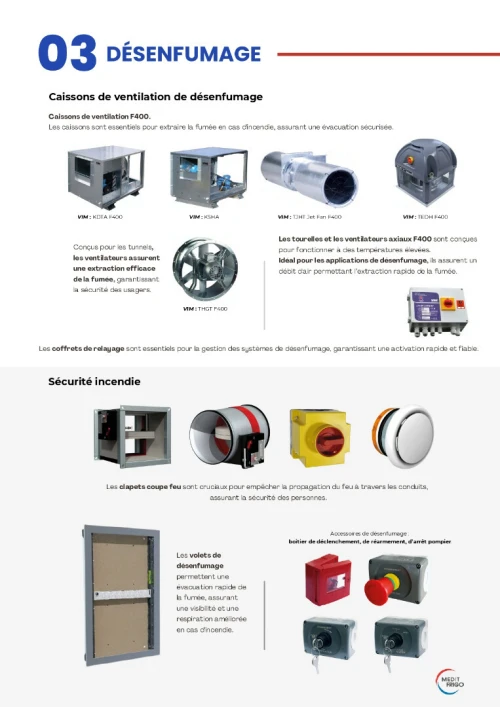 Désenfumage-hvac-froid Equipements