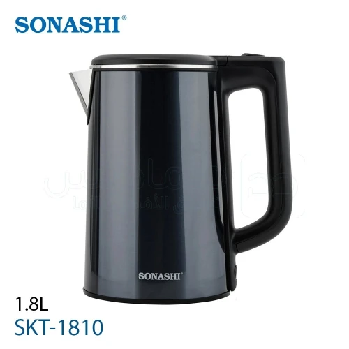 Bouilloire électrique Sans Fil 2200W 1.8L SONASHI SKT-1810