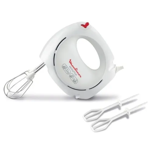 MOULINEX Batteur Electrique Easy Max Avec 5 Vitesses 200W HM2501B1