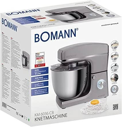 ROBOT PETRIN BOMANN 1500W- 10L -GRIS