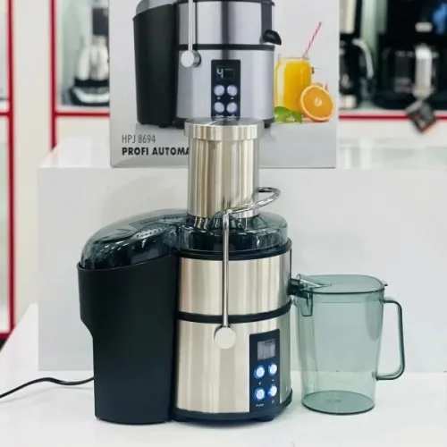 Presse-agrumes HEINRICHS pour fruits et légumes, acier inoxydable 800W, 