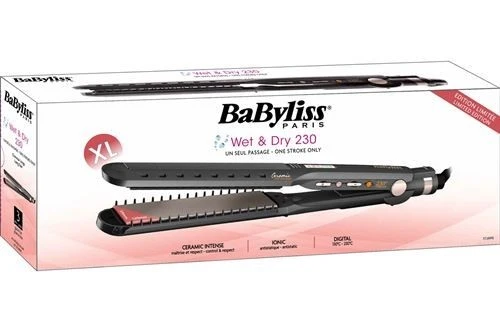 BABYLISS Lisseur St289Pe Wet And Dry 230 Noir