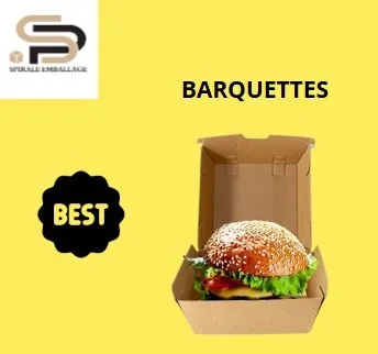 Barquettes de produits