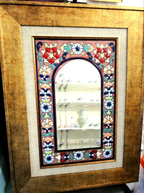 Miroir ceramique