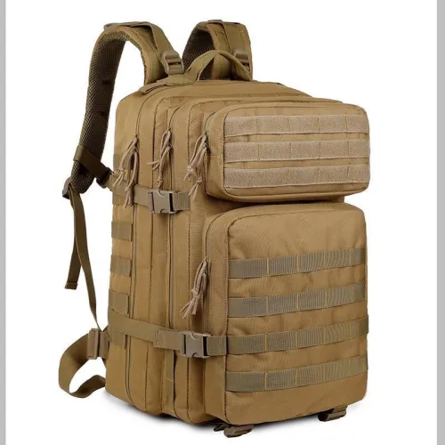 Sac à dos tactique 50L imperméable pour Randonnée , voyage, alpinisme,